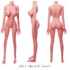 ONLY BODY  SEX DOLL Height 5' 2" (158cm)  Big Breast Coral color
