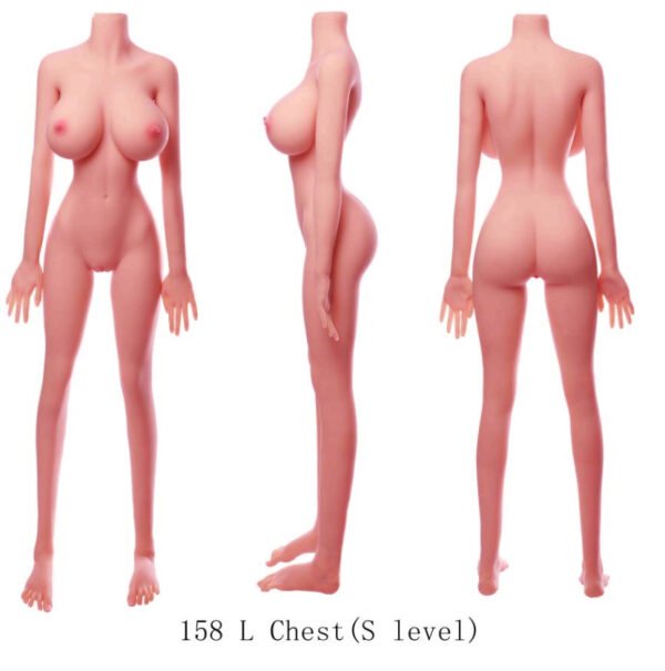 body158L ONLY BODY SEX DOLL Height 5' 2" (158cm) Big Breast Coral color