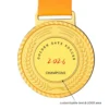 Rainbow Kick Football Medal